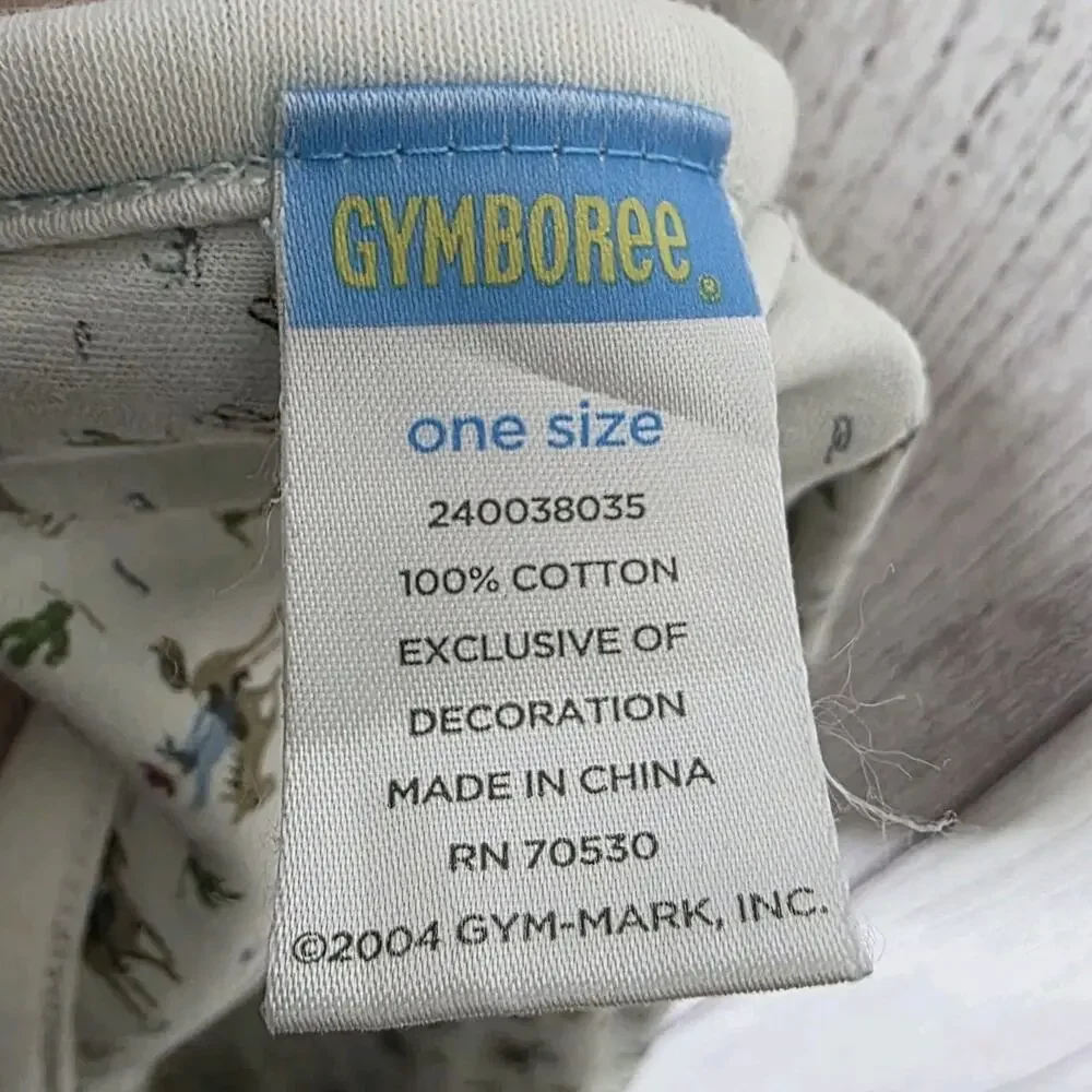 Gymboree Cowboy Baby Blanket 2004 Western Rodeo Reversible